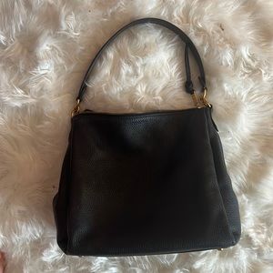 Coach genuine leather tote bag